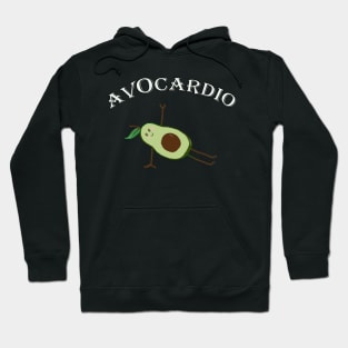 Funny Workout Journals, Shirts, Mugs & Other Products: Avocado Funny AvOcardio Workout Fitness Food Lover Gifts Hoodie